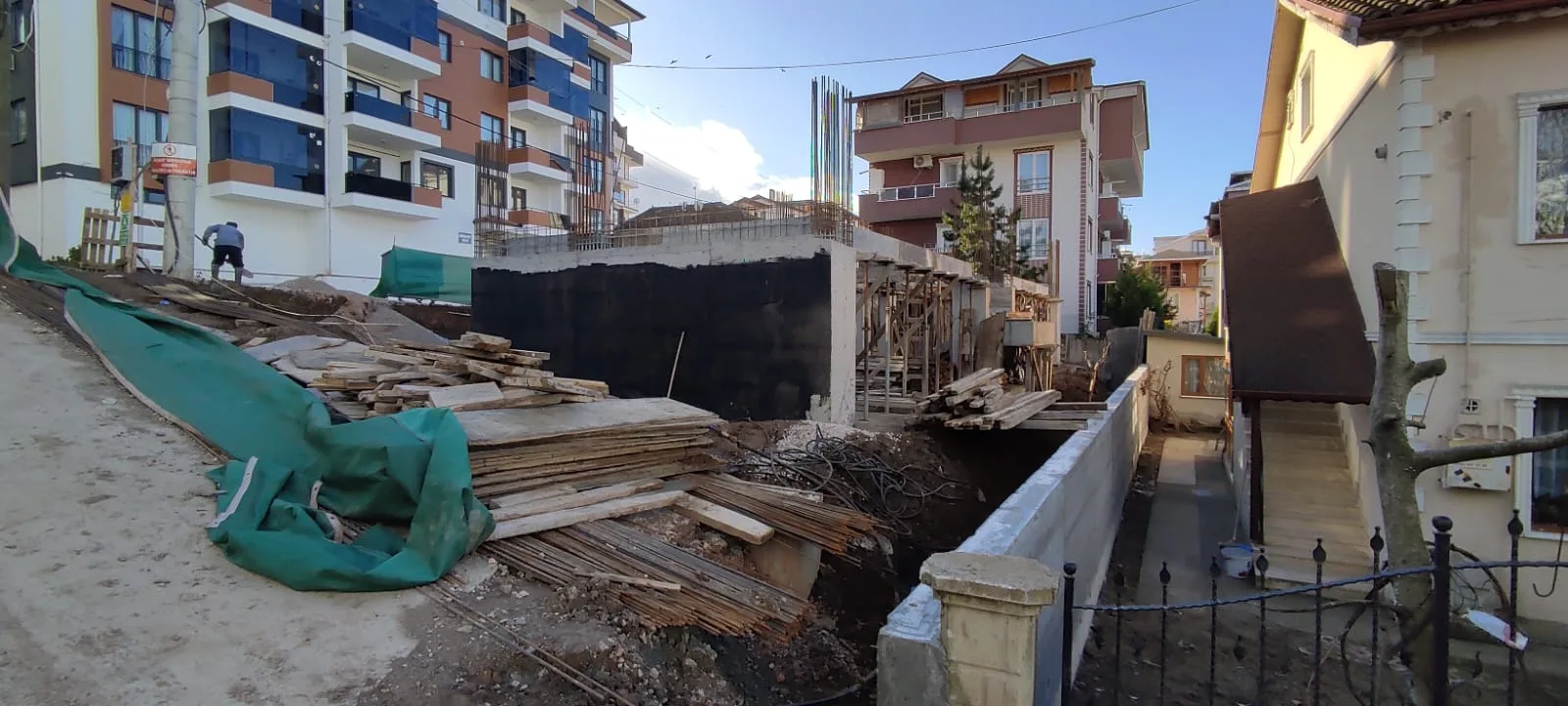 Pınar Caddesi Konut İnşaatı