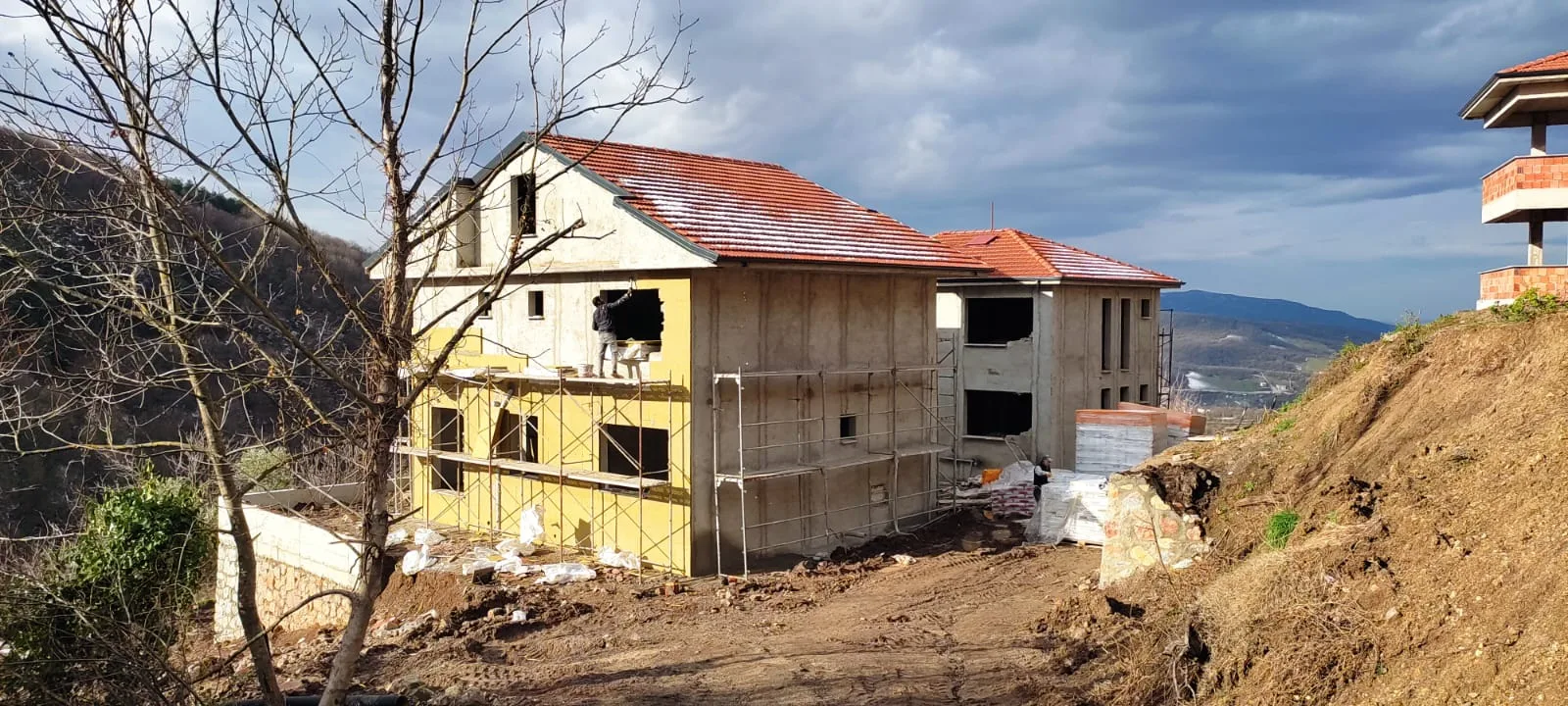 Ayazma 4 Adet Villa İnşaatı