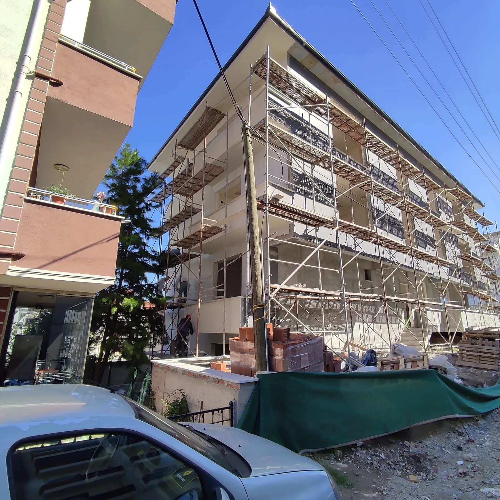 Pınar Caddesi Konut İnşaatı