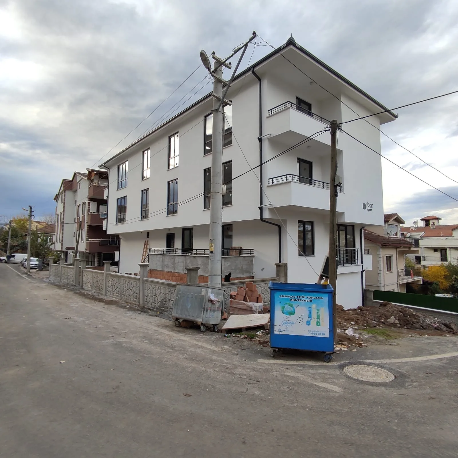 Pınar Caddesi Konut İnşaatı