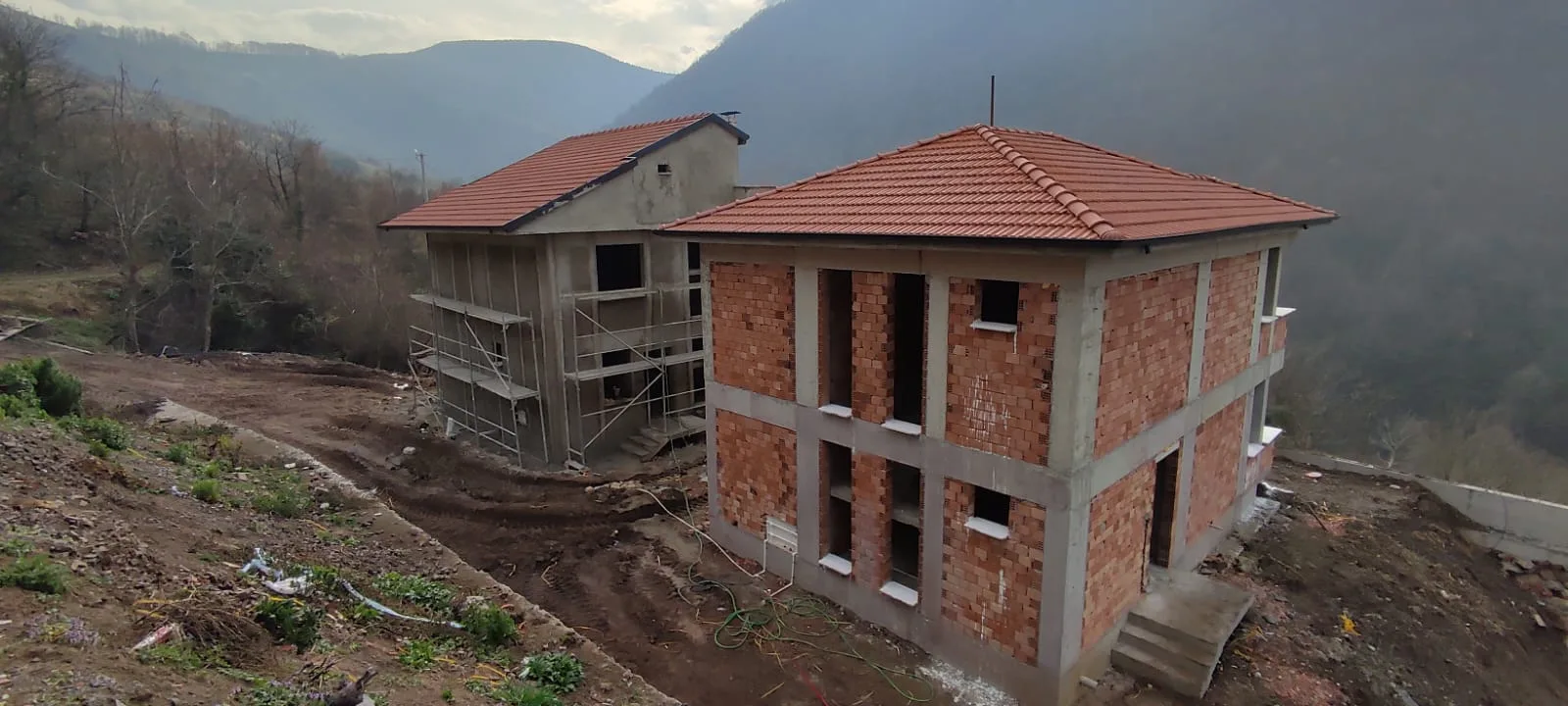 Ayazma 4 Adet Villa İnşaatı
