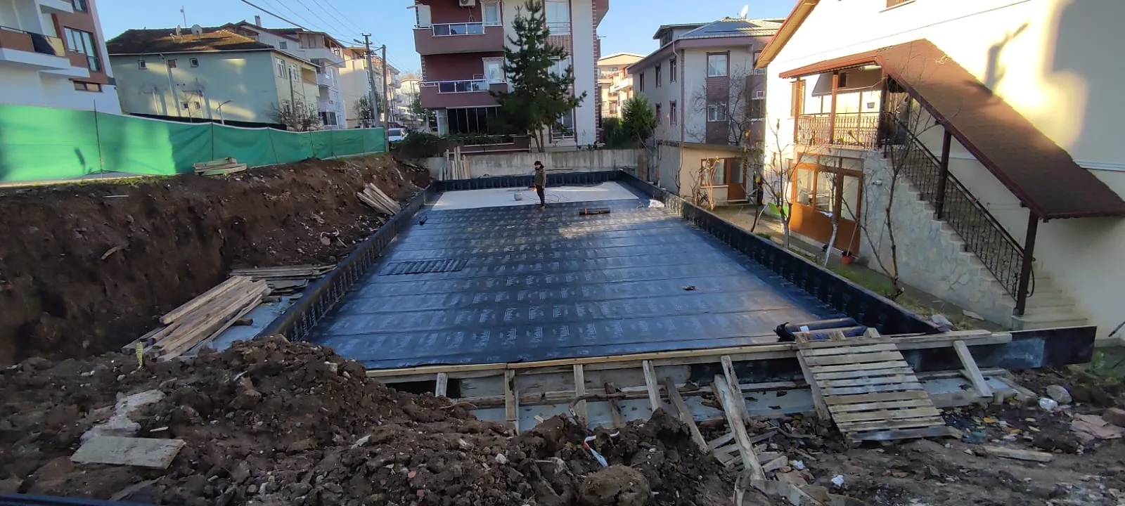 Pınar Caddesi Konut İnşaatı